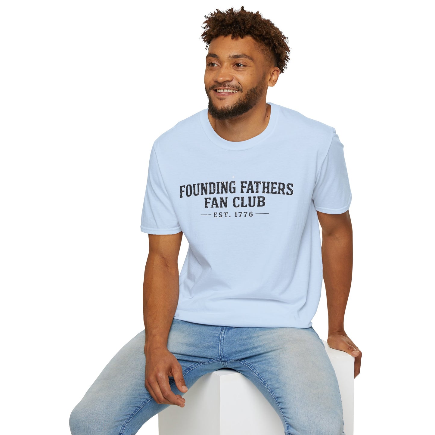 Founding Fathers Fan Club Vintage Softstyle Tee