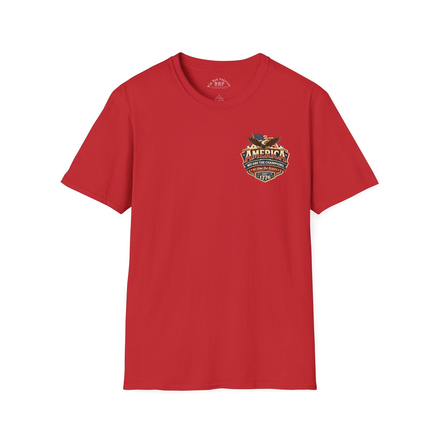 America We Are The Champions, America 250 Line Unisex Tee - Dark