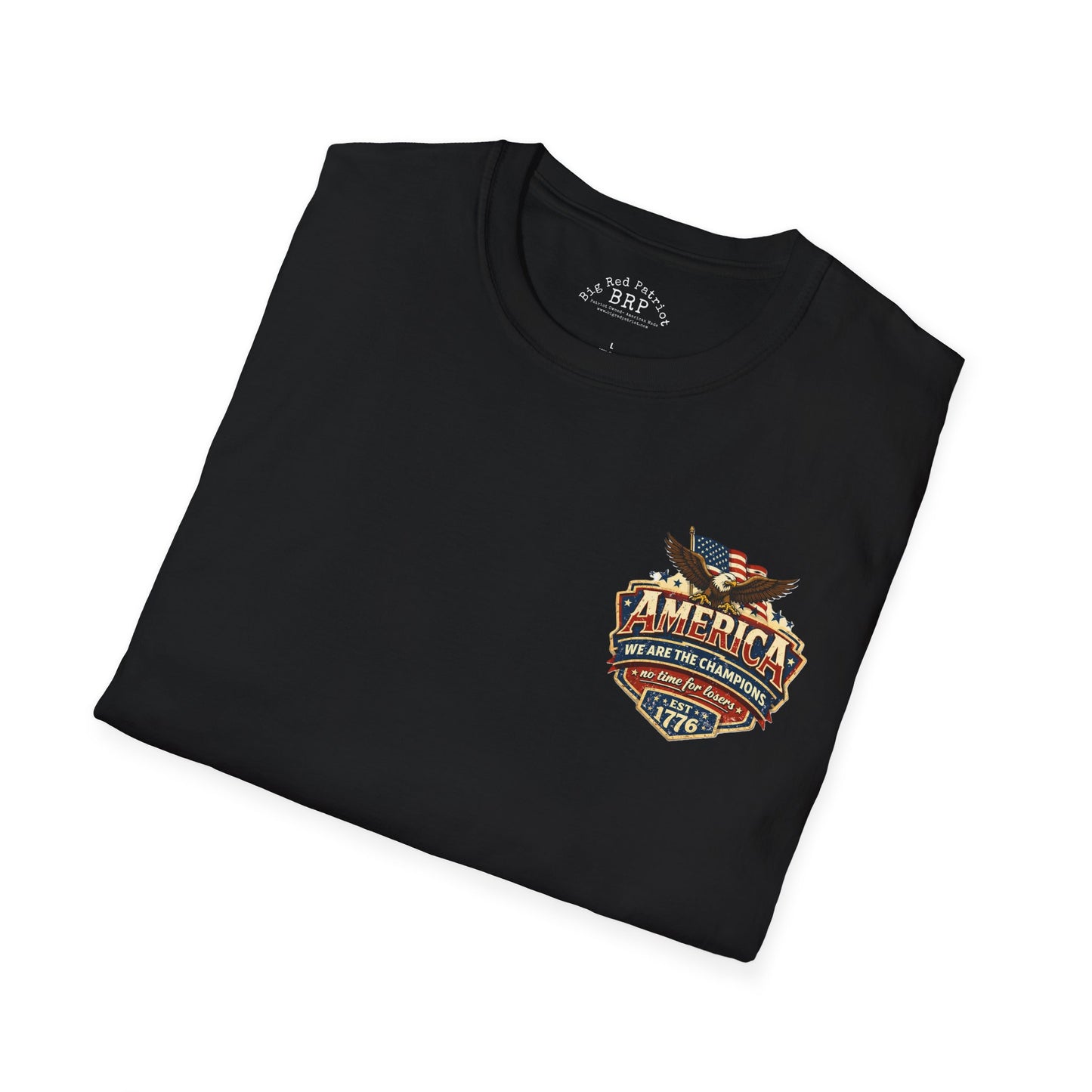 America We Are The Champions, America 250 Line Unisex Tee - Dark