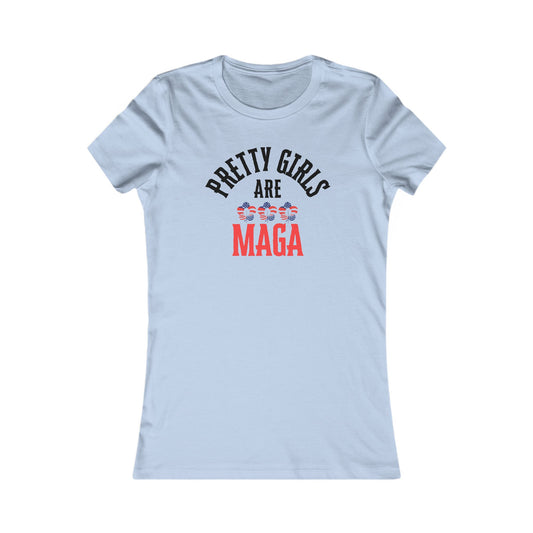 Pretty Girls Are MAGA! Women's Spun Tee