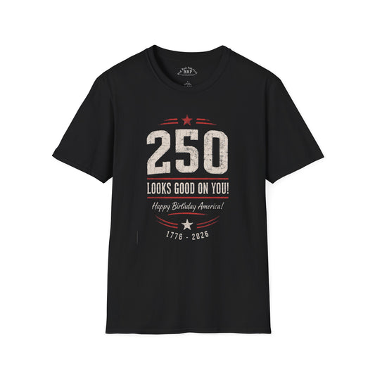 250 Looks Good On You America 250 Vintage Tee