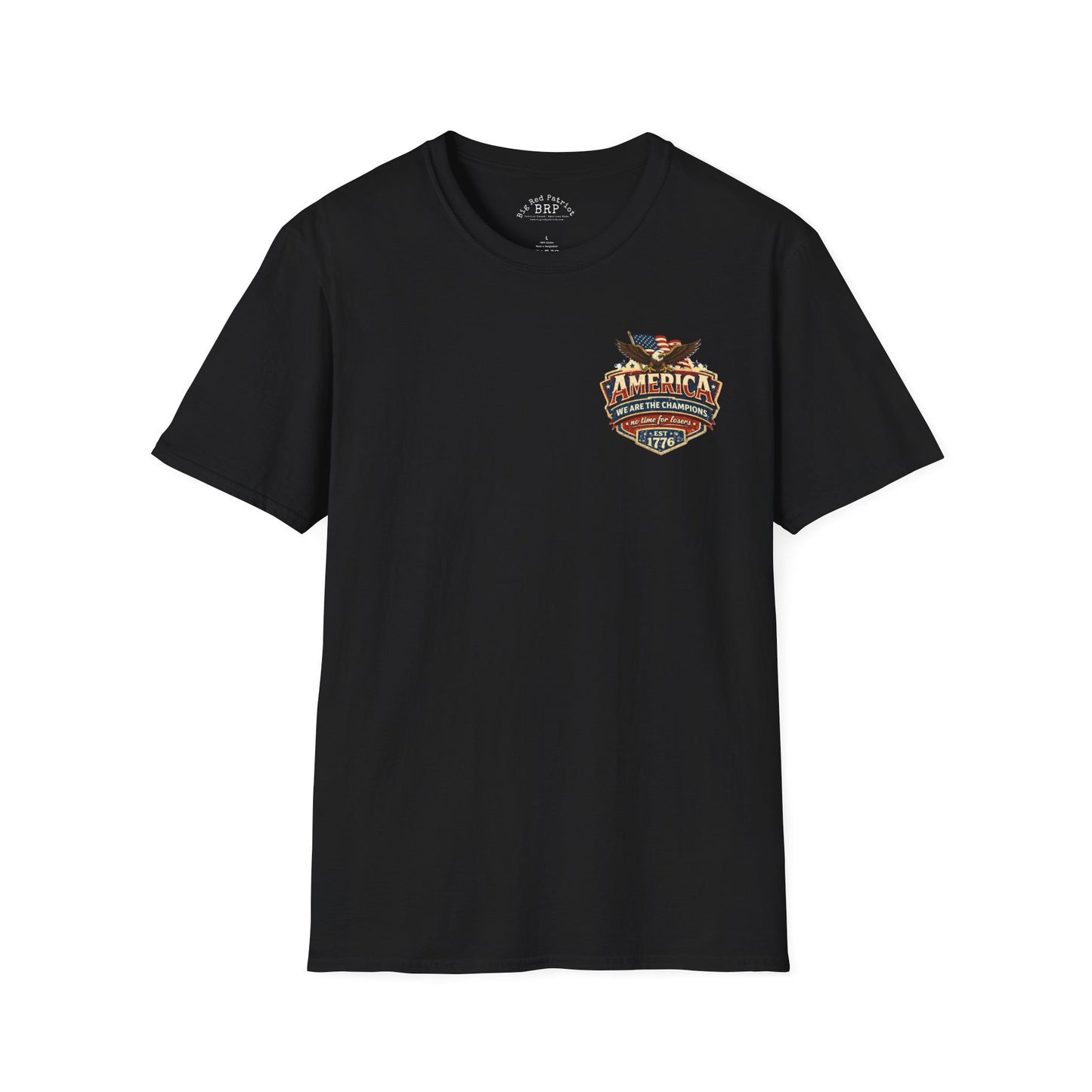 America We Are The Champions, America 250 Line Unisex Tee - Dark