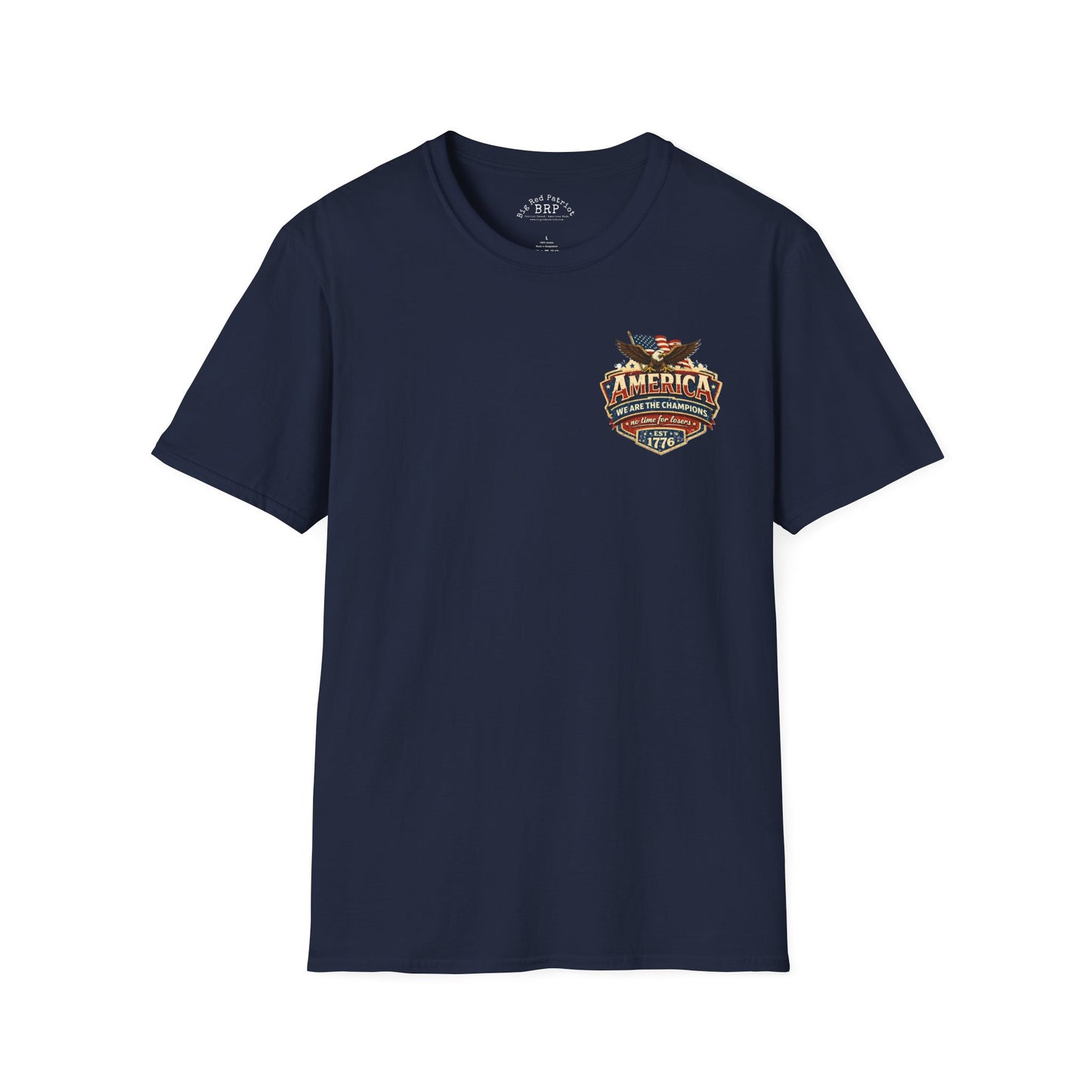 America We Are The Champions, America 250 Line Unisex Tee - Dark
