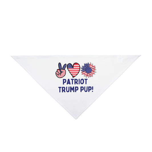 Patriot Trump Puppy Pet Bandana