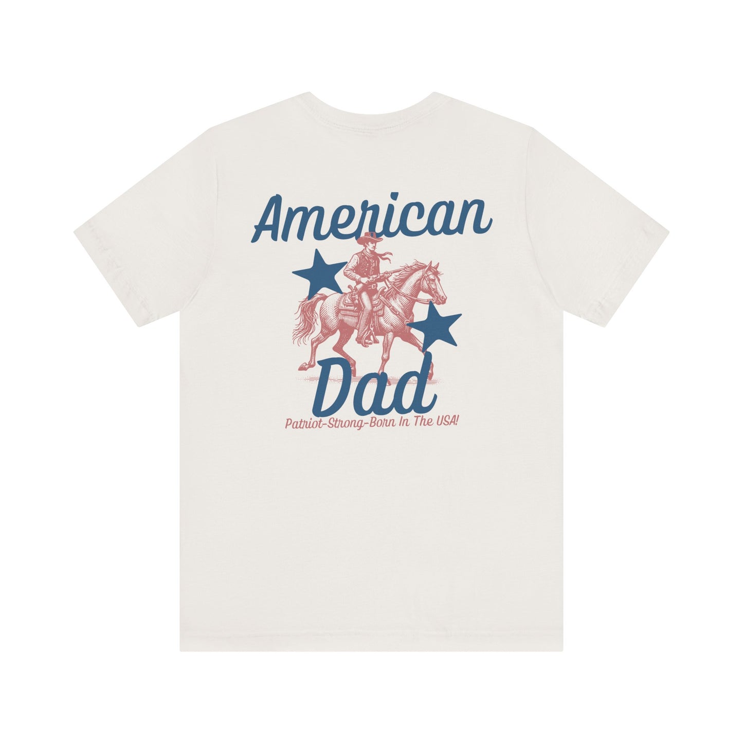American DAD Patriotic Short Sleeve Tee Light