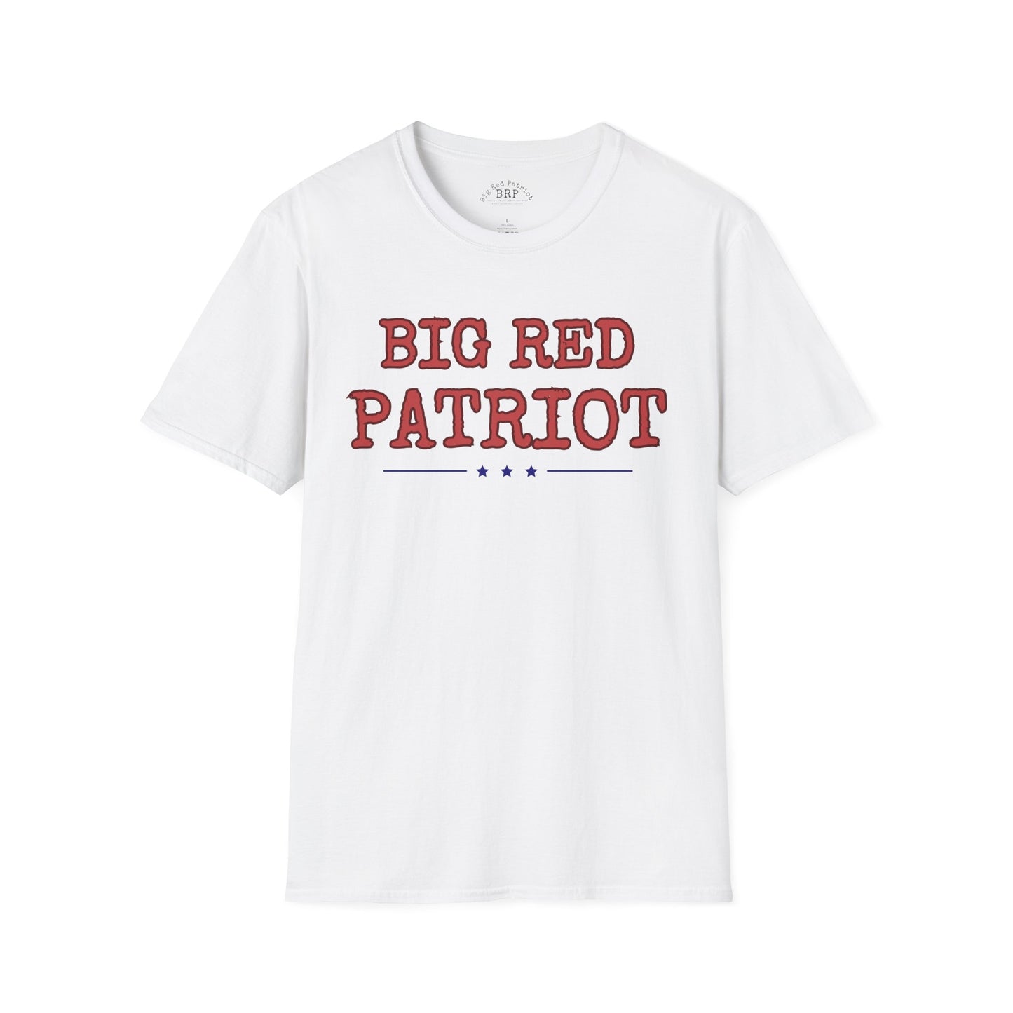 Big Red Patriot Signature Tee Light