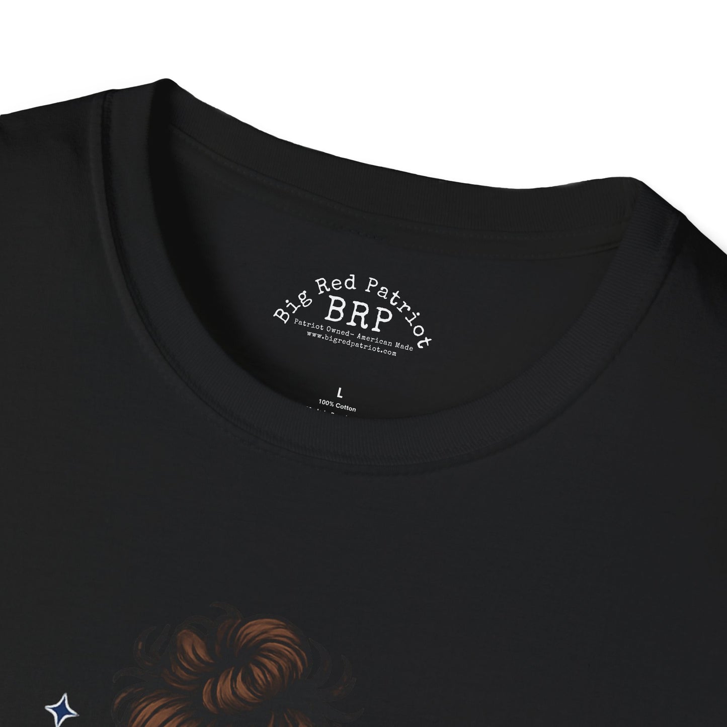 Pretty Girls Love America Softstyle Tee - Brunette (Dark Tees)