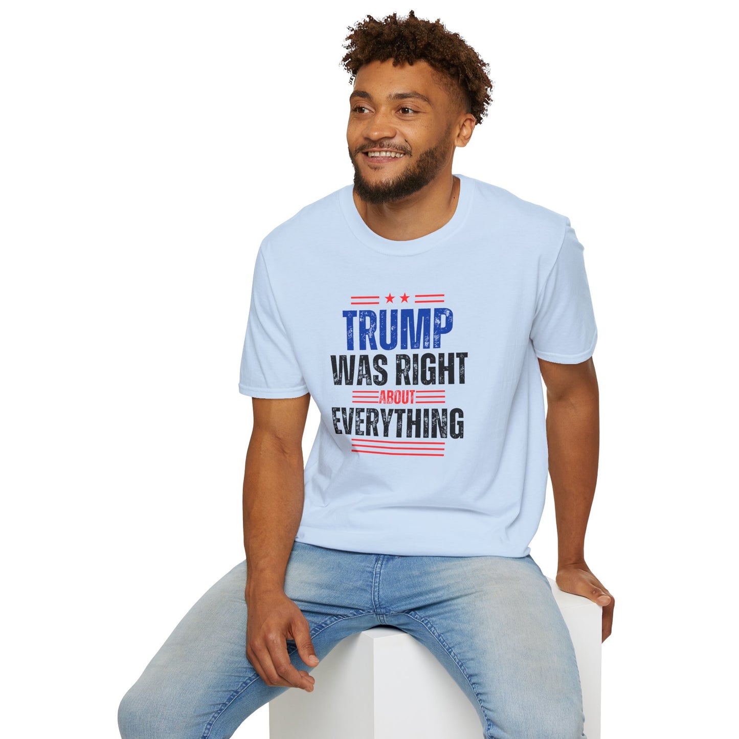 Trump Was Right About Everything Short Sleeve Tee