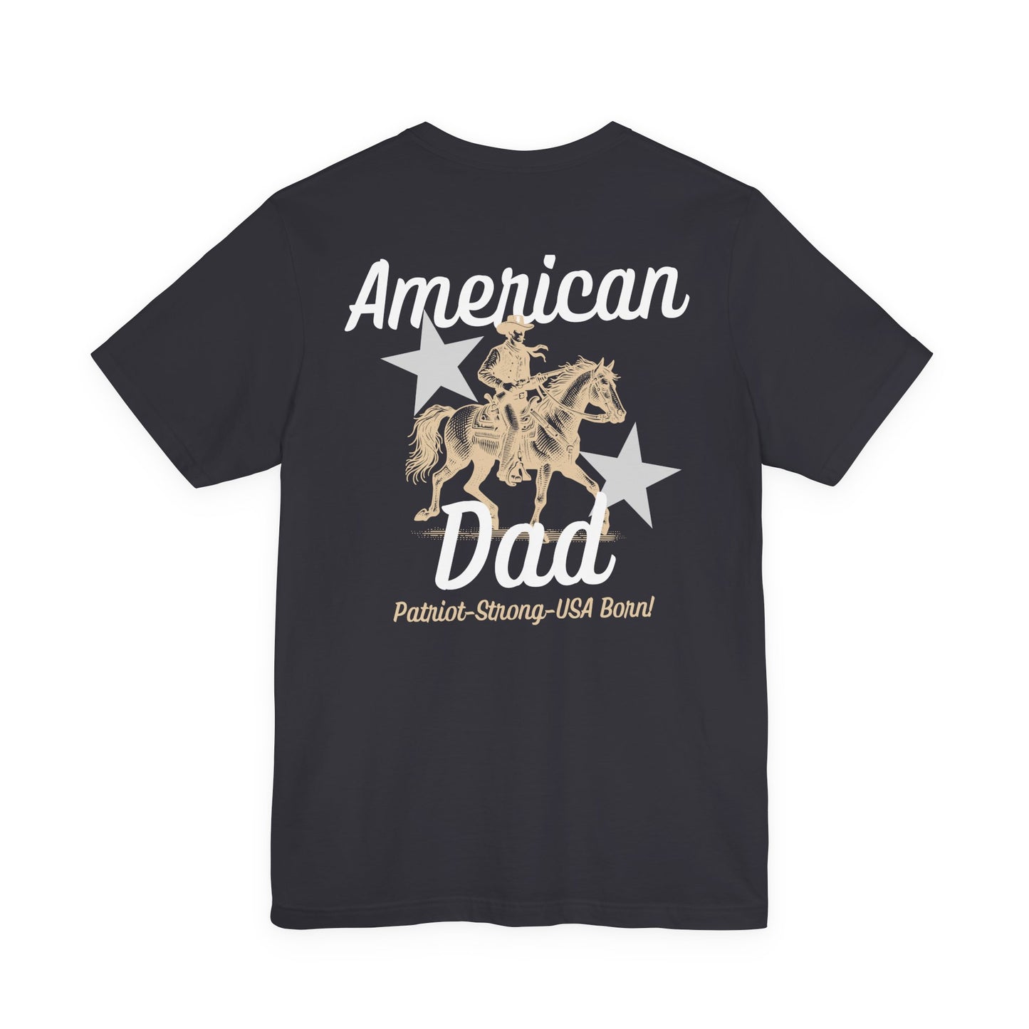 American Dad Patriotic Short Sleeve Tee - Dark