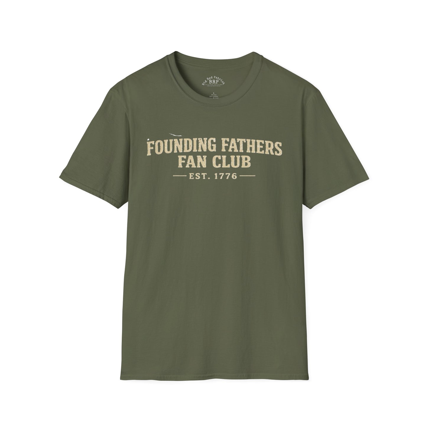 Founding Fathers Fan Club Vintage Softstyle Tee - Dark
