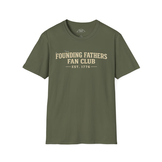 Founding Fathers Fan Club Vintage Softstyle Tee - Dark