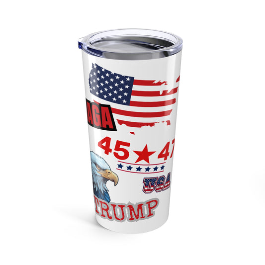 Big Red Patriot MAGA USA Insulated Tumbler 20oz