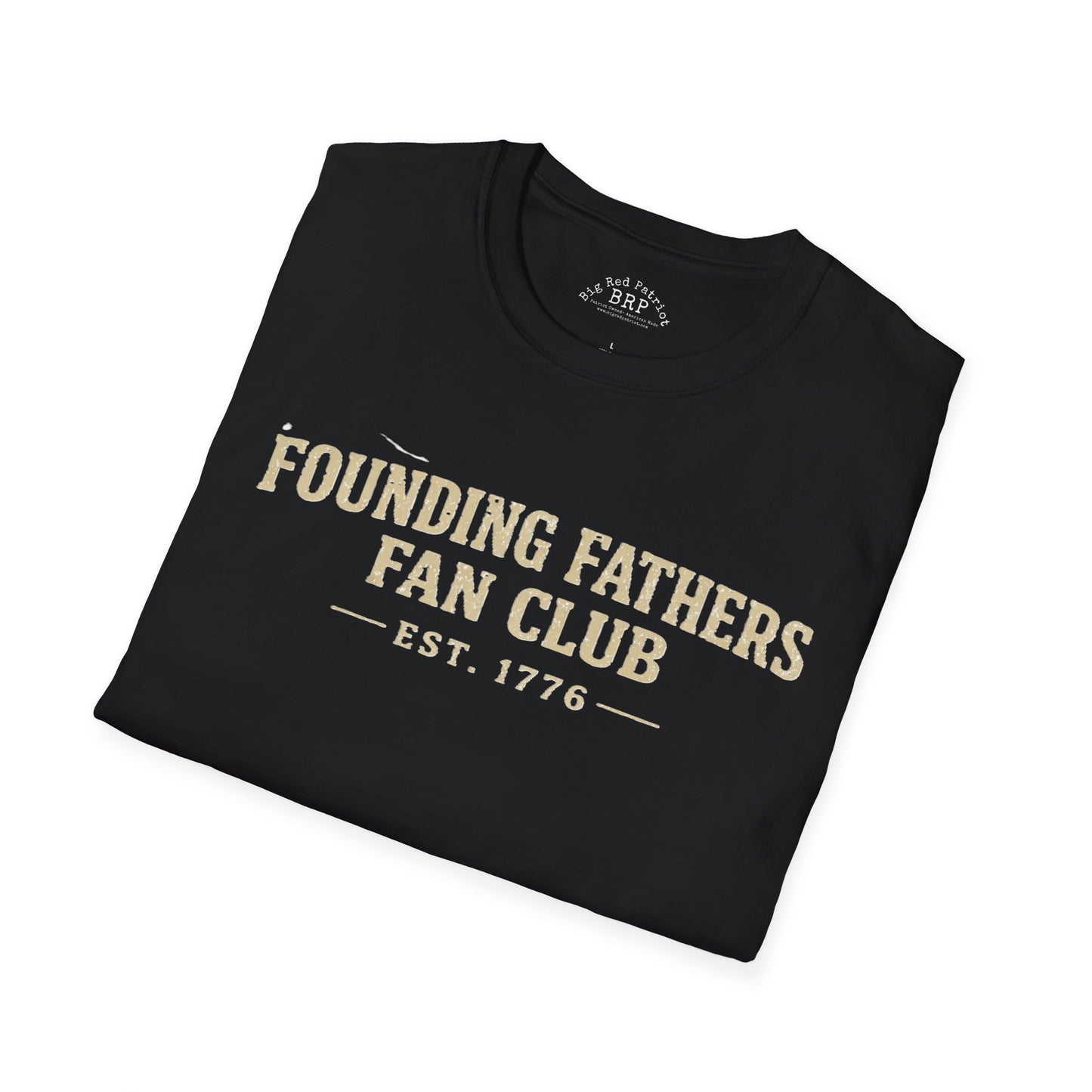 Founding Fathers Fan Club Vintage Softstyle Tee - Dark